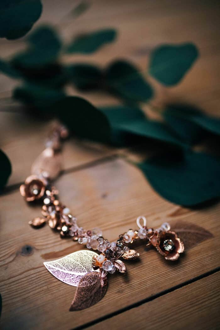 Bijou de tête mariage Etienne – Image 4