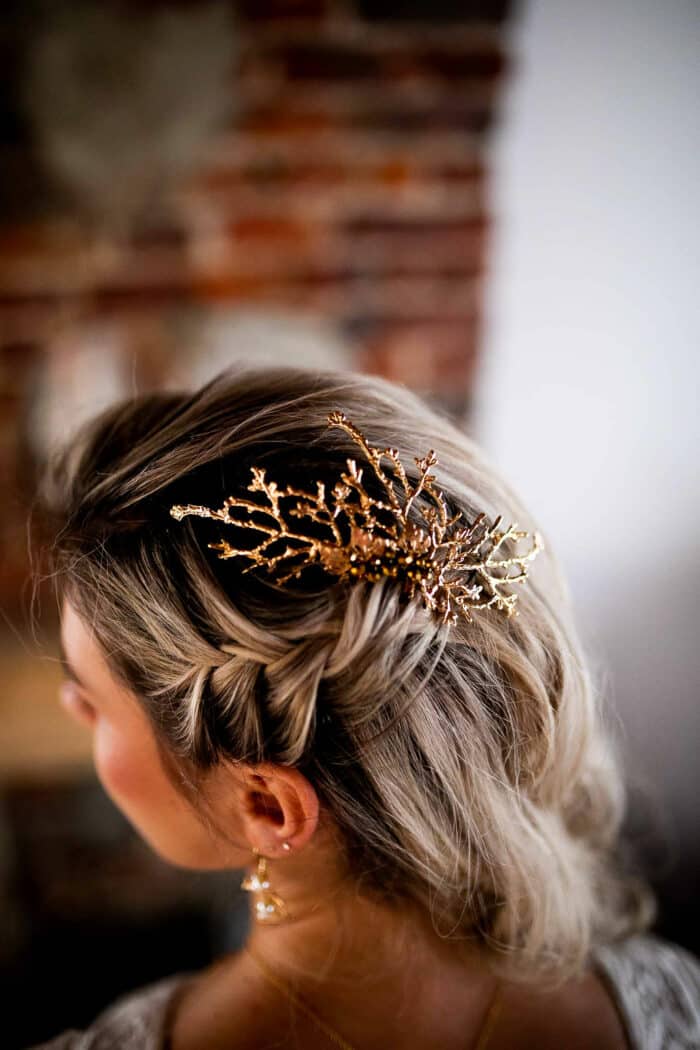 Peigne mariage Gabrielle