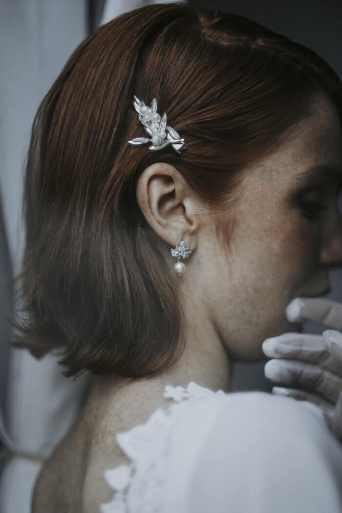 Barrette pour coiffure de mariage Irma
