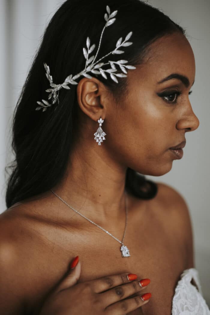 Collier mariage Zélie – Image 2